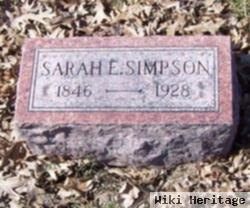 Sarah E. Simpson