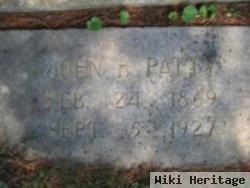 John Henry Patty