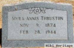 Myra Annis "annie" Weeks Thruston