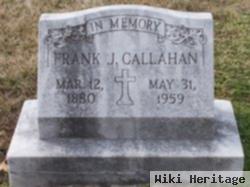 Frank J Callahan