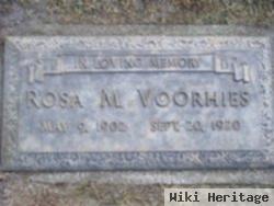 Rosa M. Voorhies