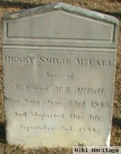 Henry Smilie Mccall