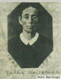 Sarah "sallie" Johnston Holleman