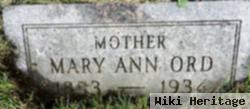 Mary Ann Ord