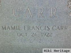 Mamie Francis Carr