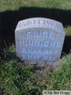 Elise Thelea "lizzie" Meinen Hinrichs