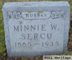 Minnie W. Sunday Sercu