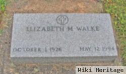 Elizabeth M Walke