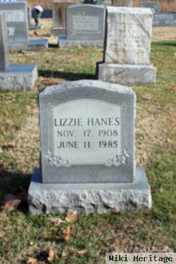 Elizabeth Jane "lizzie" Creasy Hanes