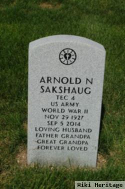 Arnold Neil "arnie" Sakshaug