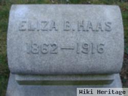 Eliza B Haas