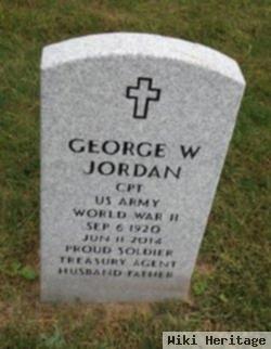 George W Jordan