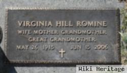 Virginia Hill Romine