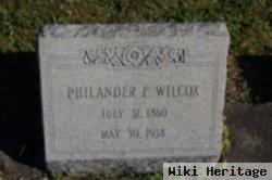 Philander F Wilcox