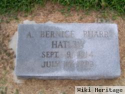 A Bernice Pharr Hatley