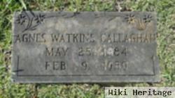 Agnes Watkins Callaghan