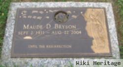 Maude D. Bryson