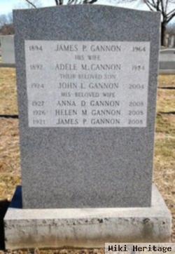 Mrs Adele M. Cannon Gannon