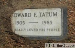 Edward F. Tatum