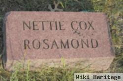 Nettie Cox Rosamond