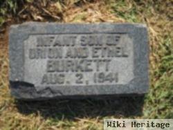 Infant Son Burkett