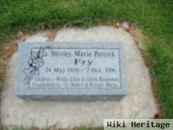 Shirley Marie Patrick Fry