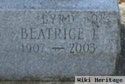 Beatrice Irene Speaker Byrd