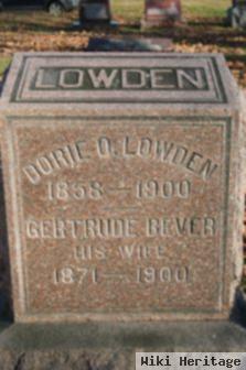 Gertrude Bever Lowden