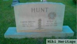 Benjamin Young "benny" Hunt