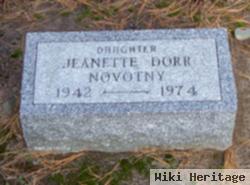 Jeanette Dorr Novotny