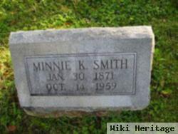 Minnie K Smith