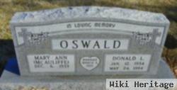 Donald L Oswald