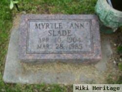 Myrtle A. Johnson Slade