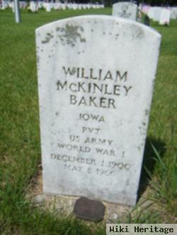 William Mckinley Baker