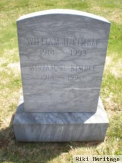 Miriam M. Kimble