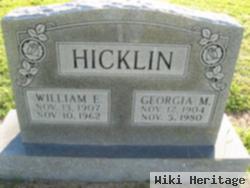 William E Hicklin