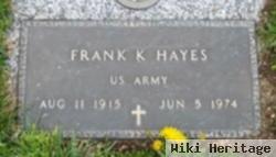 Frank K Hayes