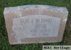 Elsie Frances Mcdaniel Saylor