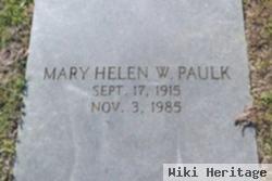 Mary Helen W. Paulk