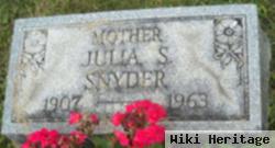 Julia S Snyder