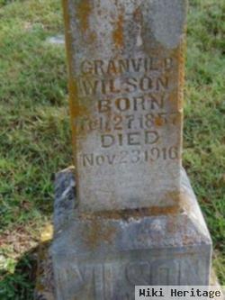 Grandville Burrow "burr" Wilson