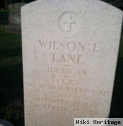 Lane L Wilson