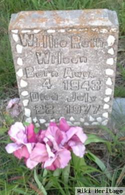 Willie Ruth Wilson