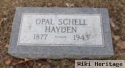 Opal J Schell Hayden