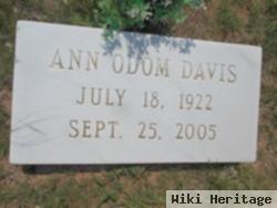 Ann Odom Davis