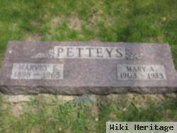 Harvey F Petteys