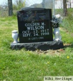 Golden M. Wilson