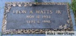 Leon A Watts, Jr