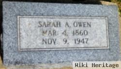 Sarah A Owen