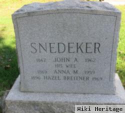 Anna M Snedeker